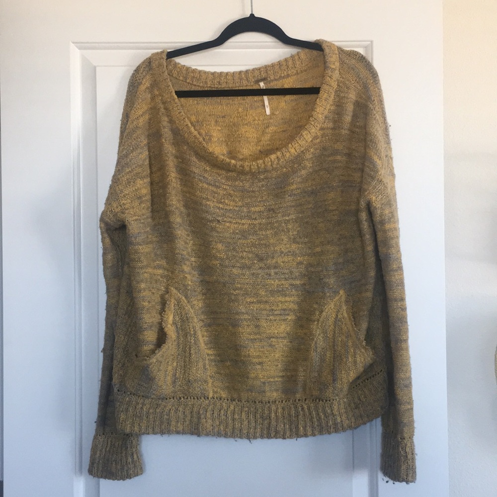Free People oversized sweater